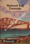 Book cover of National Rail Timetable - 12 June to 10 December 2005 by Network Rail